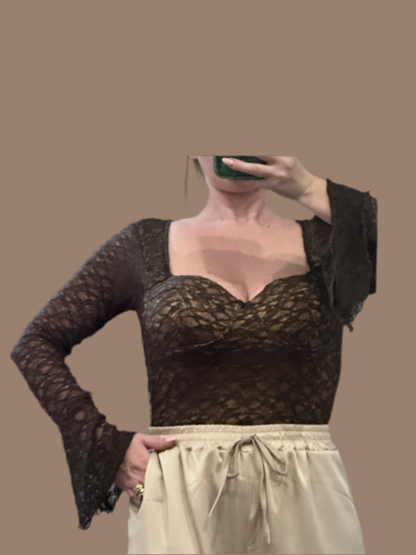 Maglia in pizzo