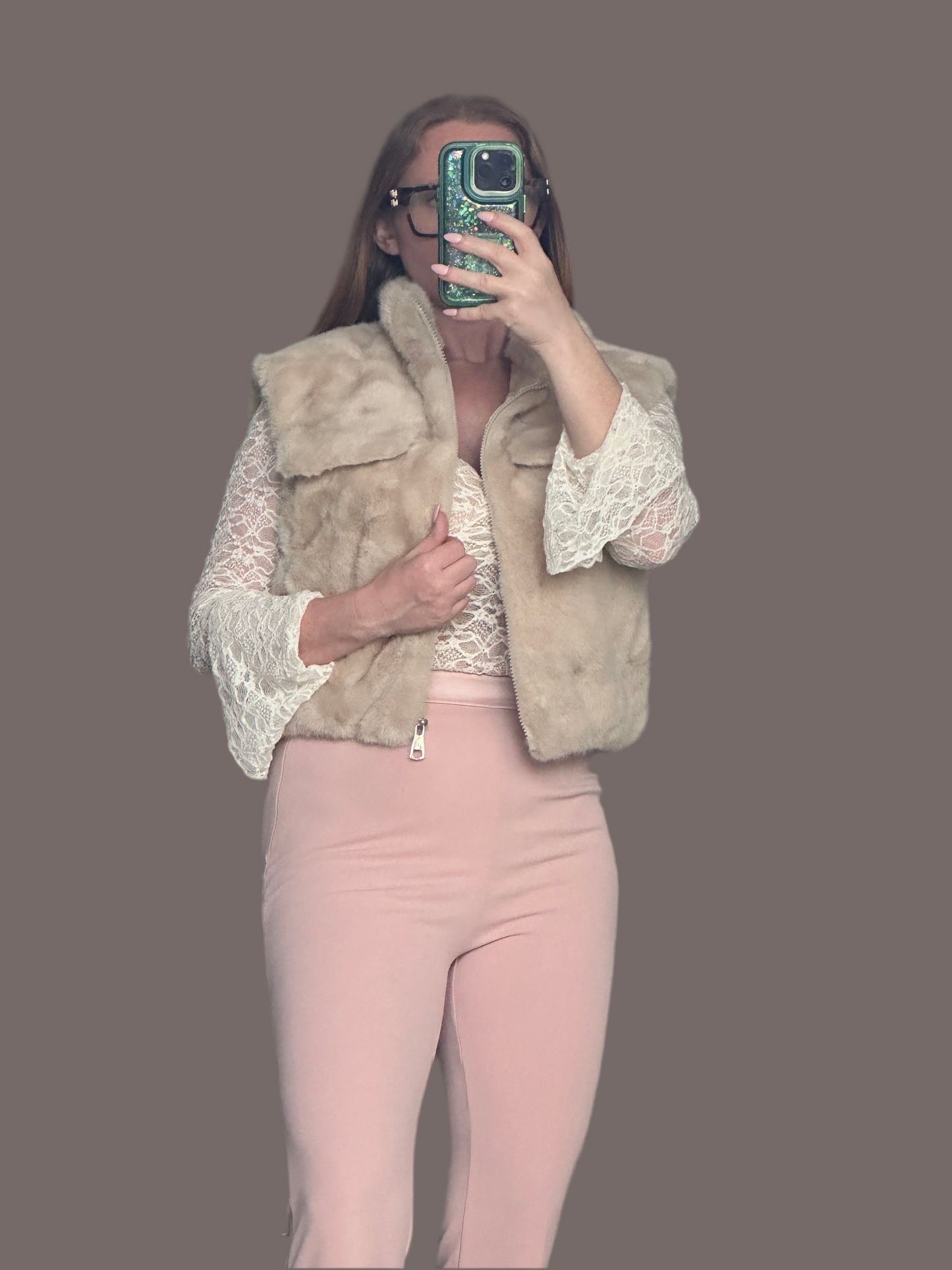 Gilet peluche