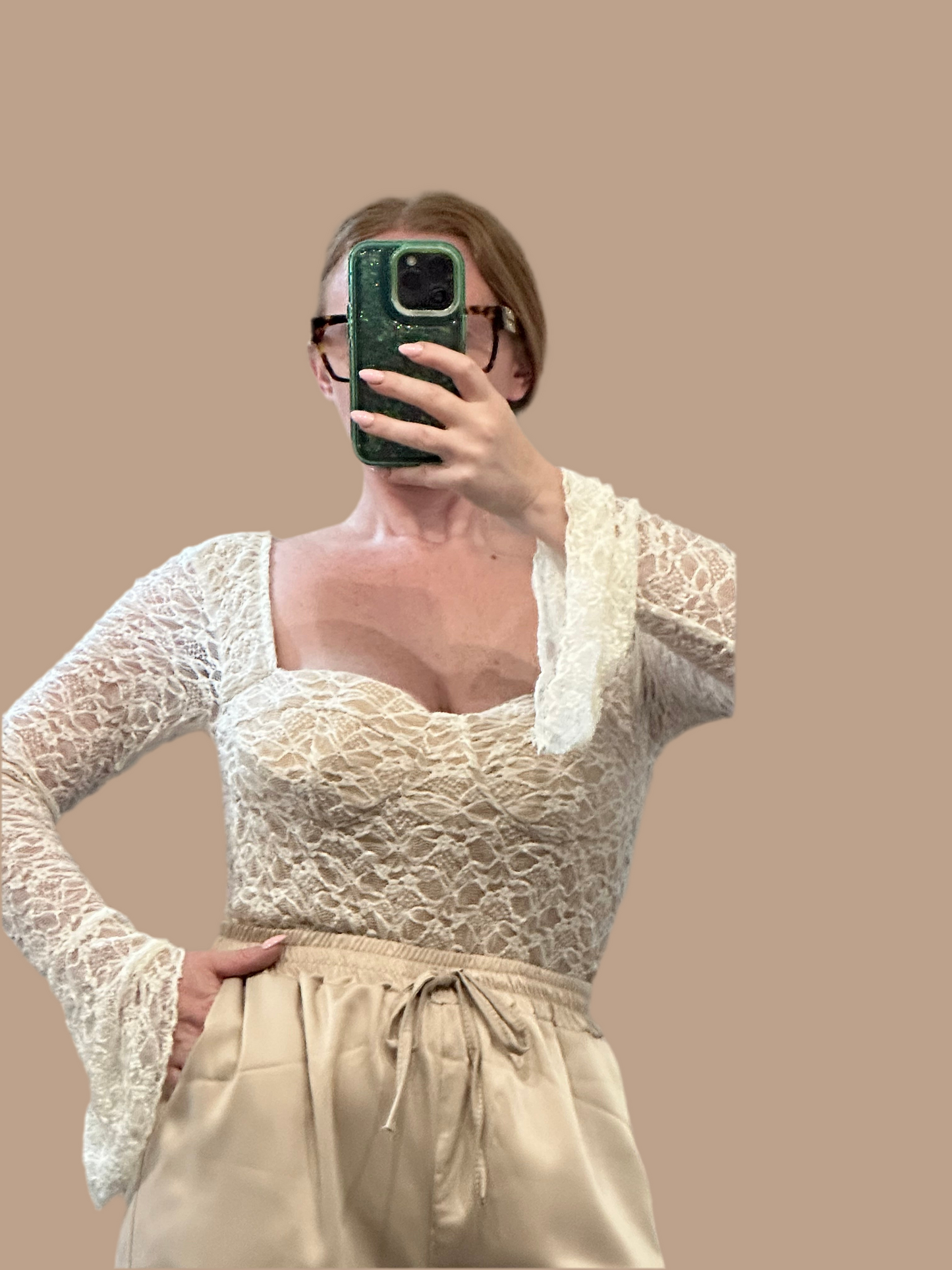Maglia in pizzo