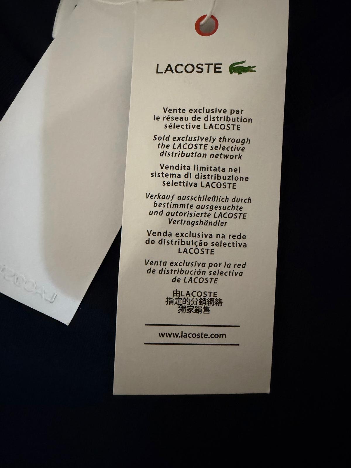 t-shirt lacoste